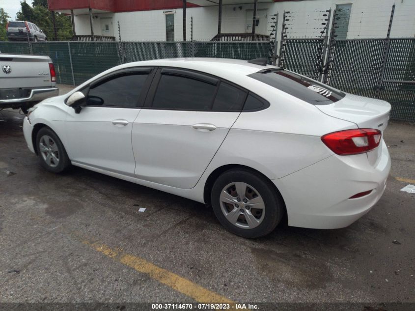 2017 CHEVROLET CRUZE LS - 1G1BC5SMXH7127749