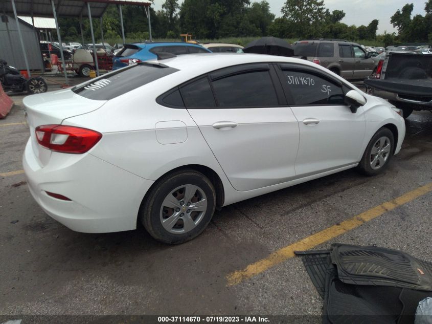 2017 CHEVROLET CRUZE LS - 1G1BC5SMXH7127749
