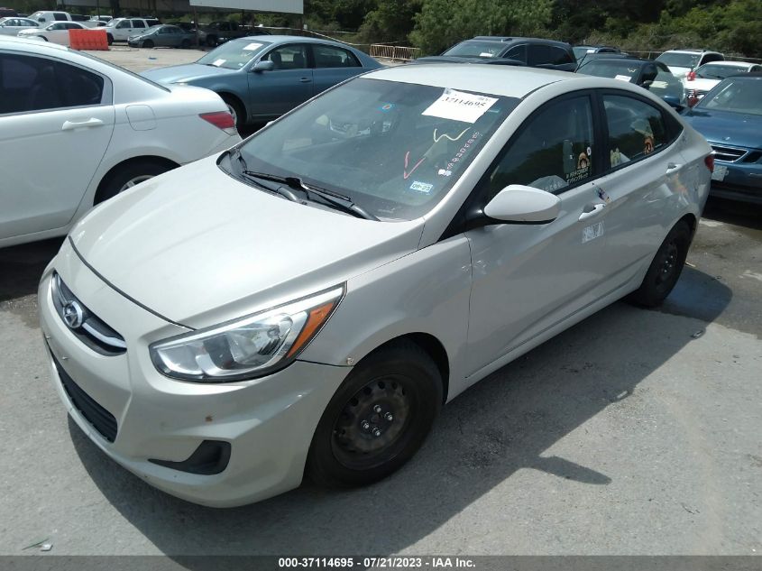 2016 HYUNDAI ACCENT SE - KMHCT4AE0GU002805