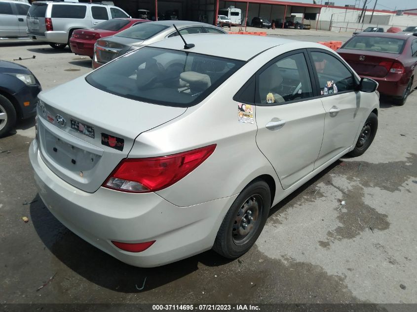 2016 HYUNDAI ACCENT SE - KMHCT4AE0GU002805