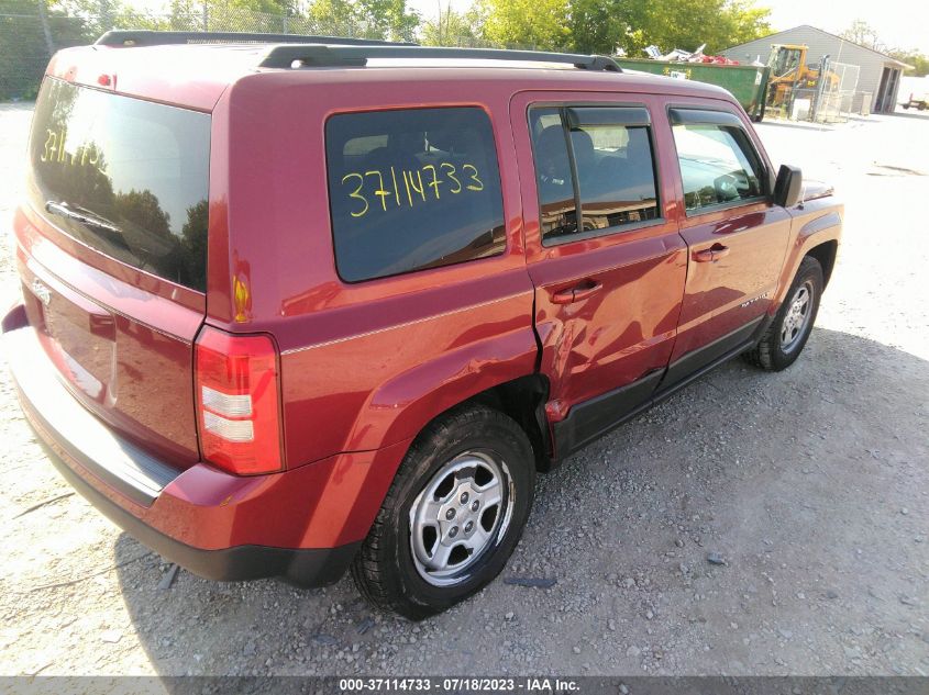 2014 JEEP PATRIOT SPORT - 1C4NJRBB9ED595548