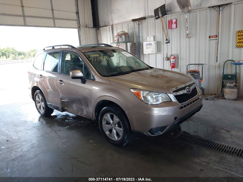 2016 SUBARU FORESTER 2.5I PREMIUM - JF2SJADC1GH495323
