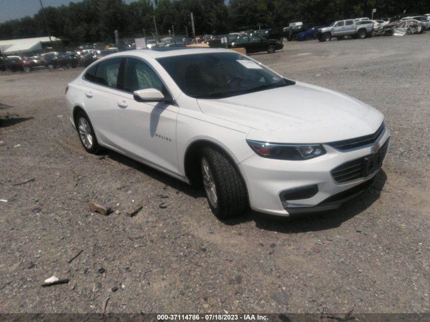 2018 CHEVROLET MALIBU LT - 1G1ZD5ST3JF210681