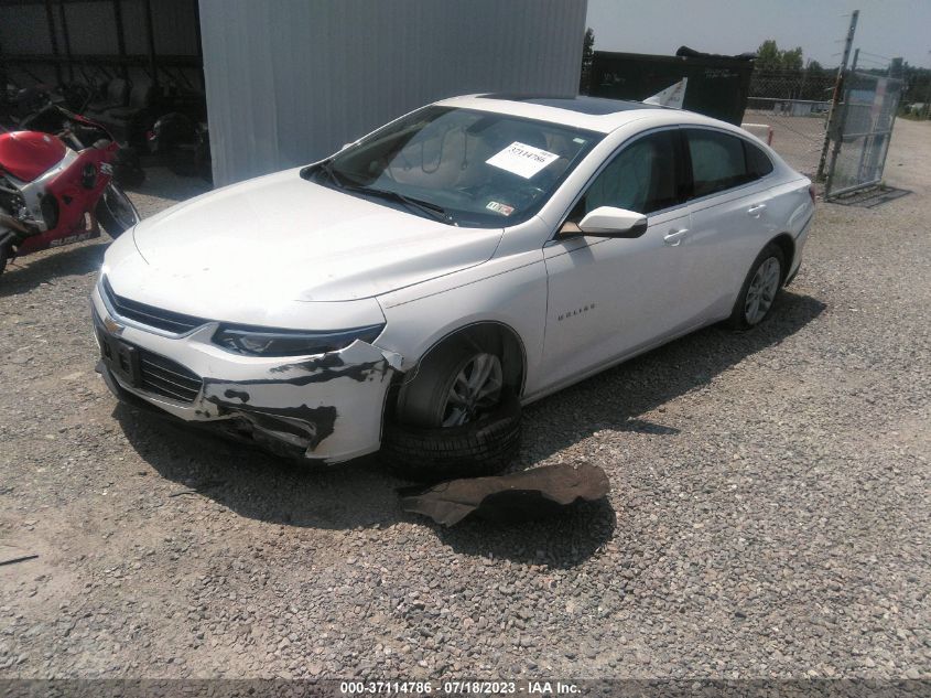 2018 CHEVROLET MALIBU LT - 1G1ZD5ST3JF210681