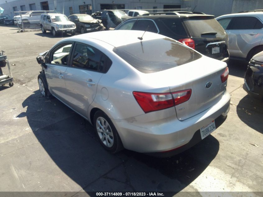 2016 KIA RIO LX - KNADM4A37G6638207