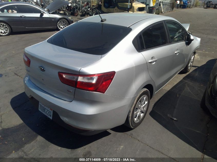 2016 KIA RIO LX - KNADM4A37G6638207