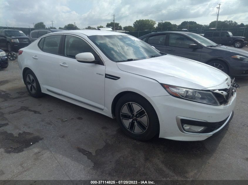 2013 KIA OPTIMA HYBRID LX - KNAGM4AD1D5042758