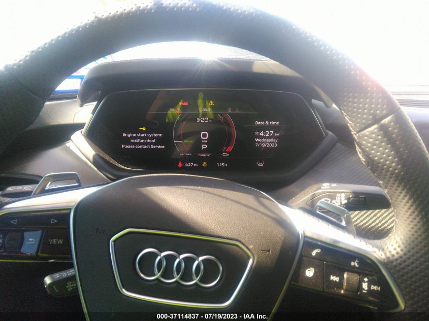 2023 AUDI E-TRON GT PREMIUM PLUS WAUCJBFW4P7000700