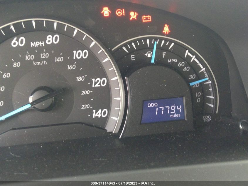 2013 TOYOTA CAMRY LE - 4T4BF1FK5DR302339