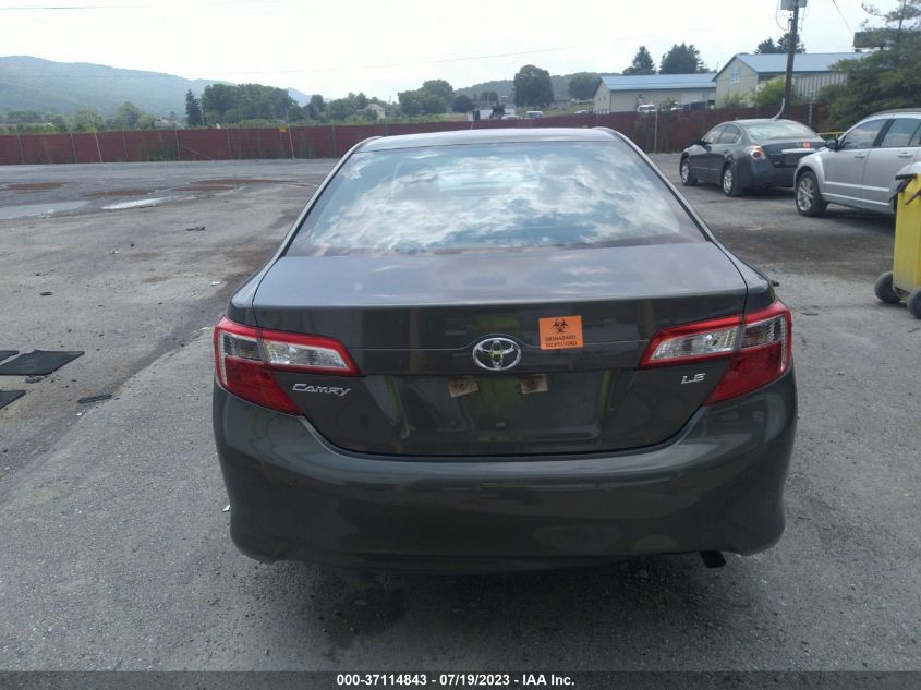 2013 TOYOTA CAMRY LE - 4T4BF1FK5DR302339