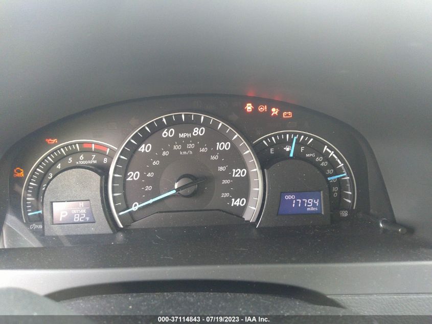 2013 TOYOTA CAMRY LE - 4T4BF1FK5DR302339