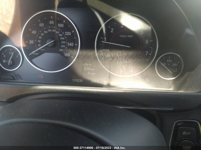 2013 BMW 3 SERIES 335I - WBA3A9G55DNR97230