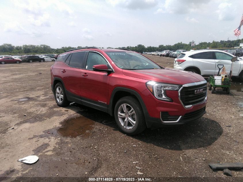 2022 GMC TERRAIN SLE - 3GKALTEV7NL137534