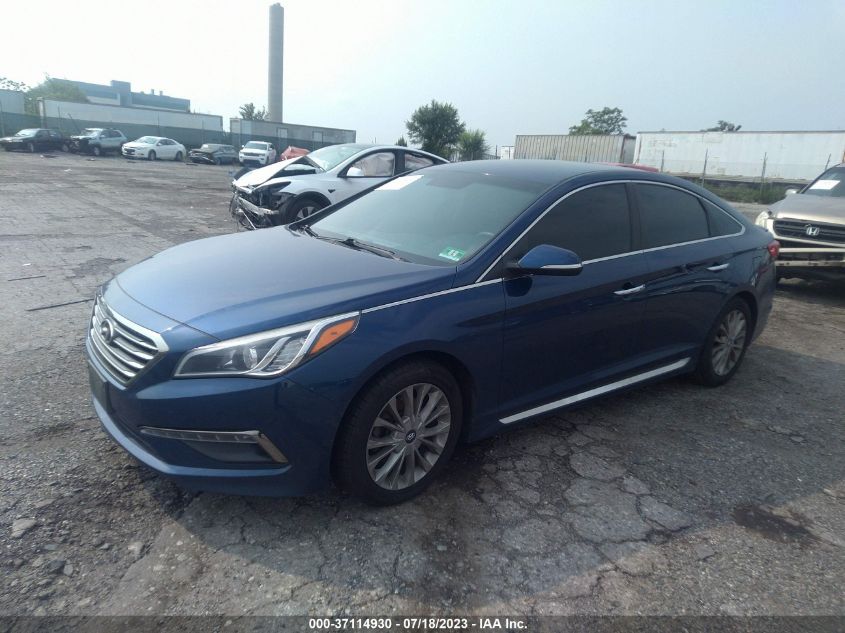 2015 HYUNDAI SONATA 2.4L LIMITED - 5NPE34AF2FH019863