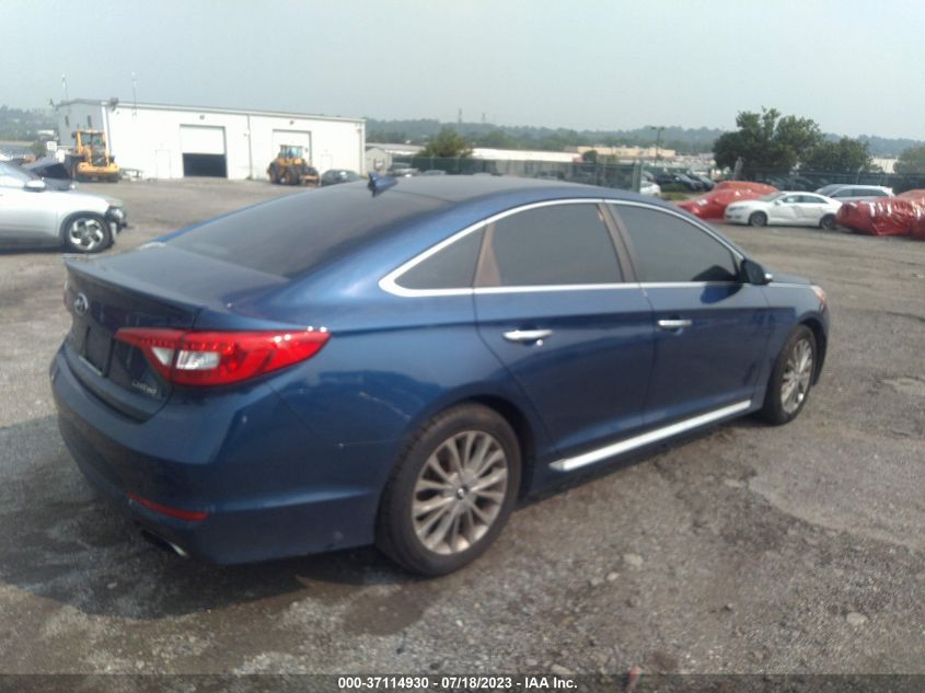 2015 HYUNDAI SONATA 2.4L LIMITED - 5NPE34AF2FH019863