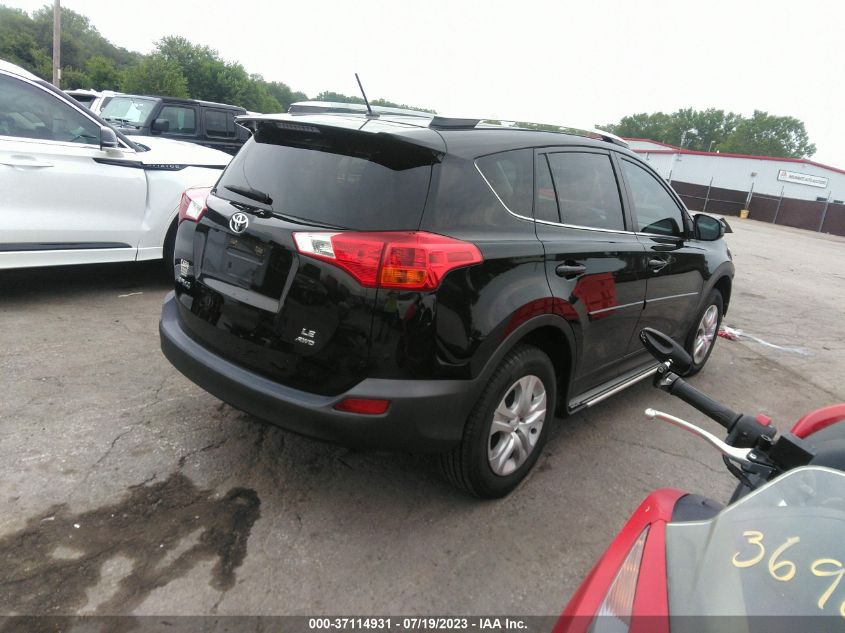 2015 TOYOTA RAV4 LE - 2T3BFREV9FW232049