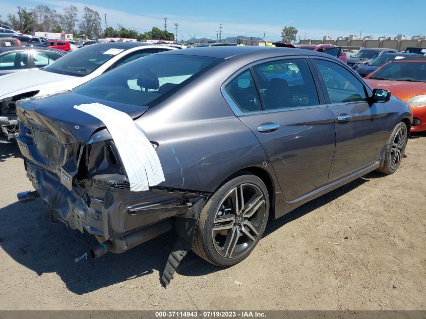 2017 HONDA ACCORD SEDAN SPORT SE - 1HGCR2F19HA117744
