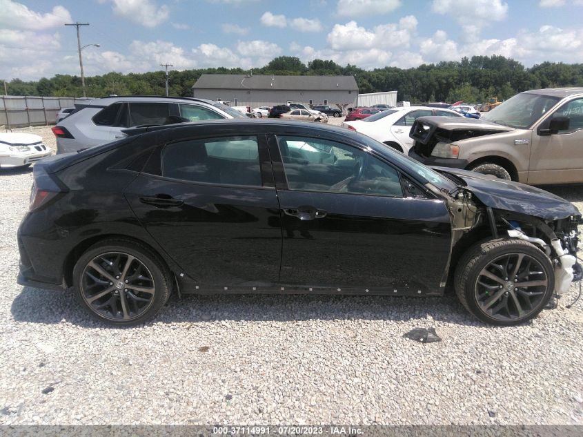 2021 HONDA CIVIC HATCHBACK SPORT - SHHFK7H46MU214324