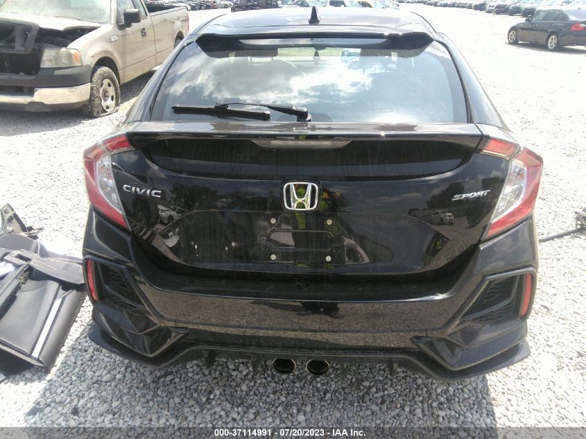 2021 HONDA CIVIC HATCHBACK SPORT - SHHFK7H46MU214324