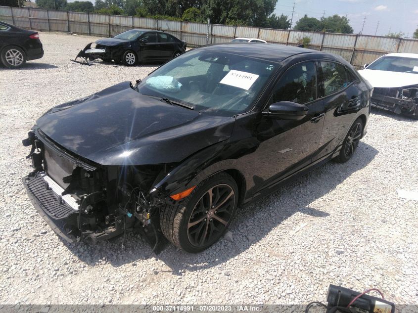 2021 HONDA CIVIC HATCHBACK SPORT - SHHFK7H46MU214324