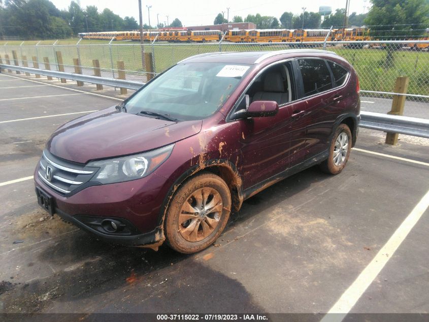 2013 HONDA CR-V EX-L - 5J6RM3H77DL004530