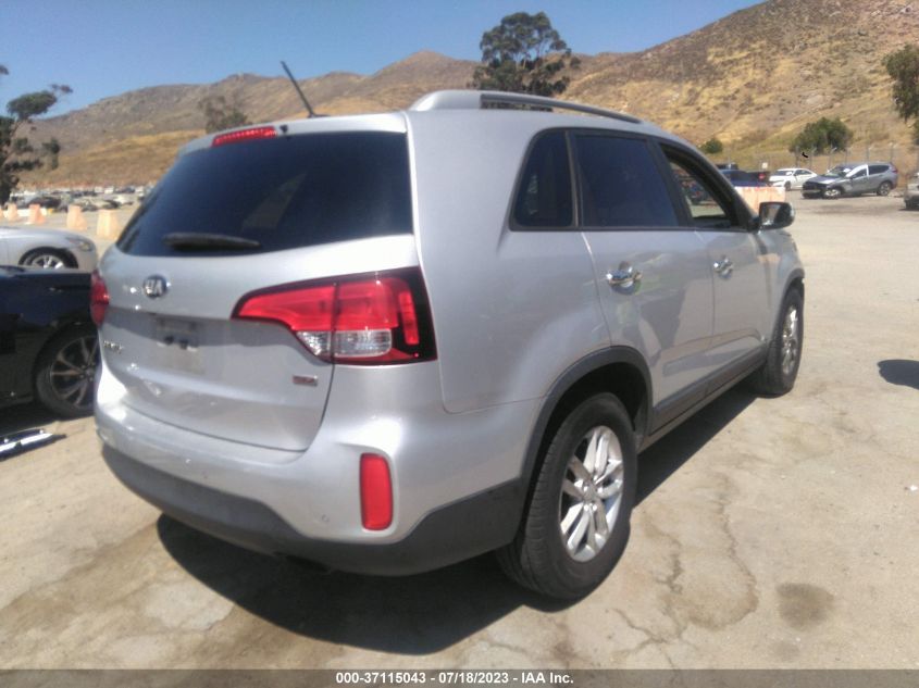 2014 KIA SORENTO LX - 5XYKTCA63EG456080