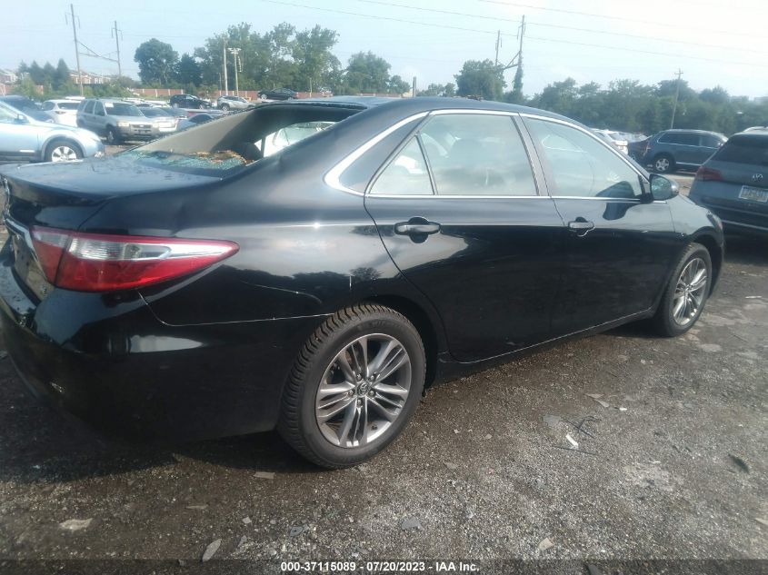 2017 TOYOTA CAMRY XLE/SE/LE/XSE - 4T1BF1FK6HU435028