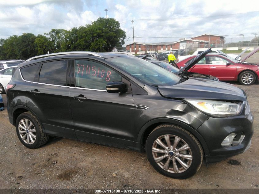 2017 FORD ESCAPE TITANIUM - 1FMCU0JD0HUB36440