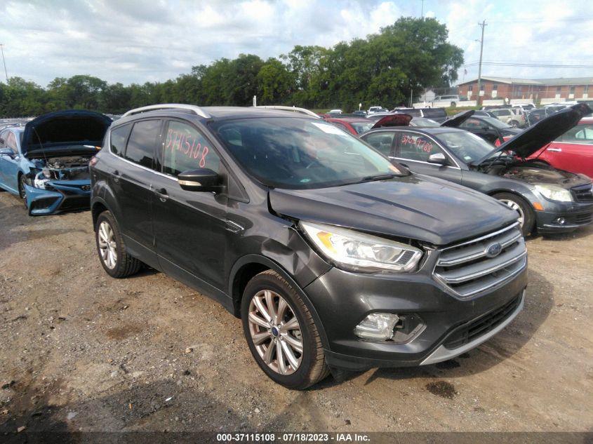 2017 FORD ESCAPE TITANIUM - 1FMCU0JD0HUB36440