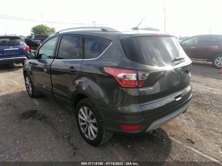 2017 FORD ESCAPE TITANIUM - 1FMCU0JD0HUB36440