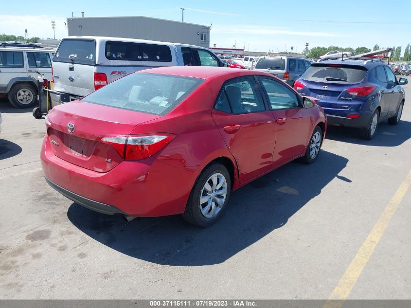 2016 TOYOTA COROLLA L/LE/S/S PLUS/LE PLUS - 2T1BURHE2GC710051