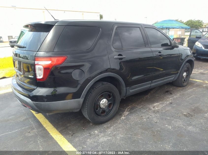 2014 FORD UTILITY POLICE 1FM5K8AR8EGA50053