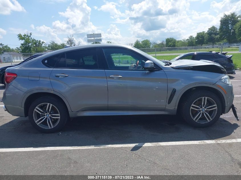 2019 BMW X6 XDRIVE35I - 5UXKU2C54K0263128