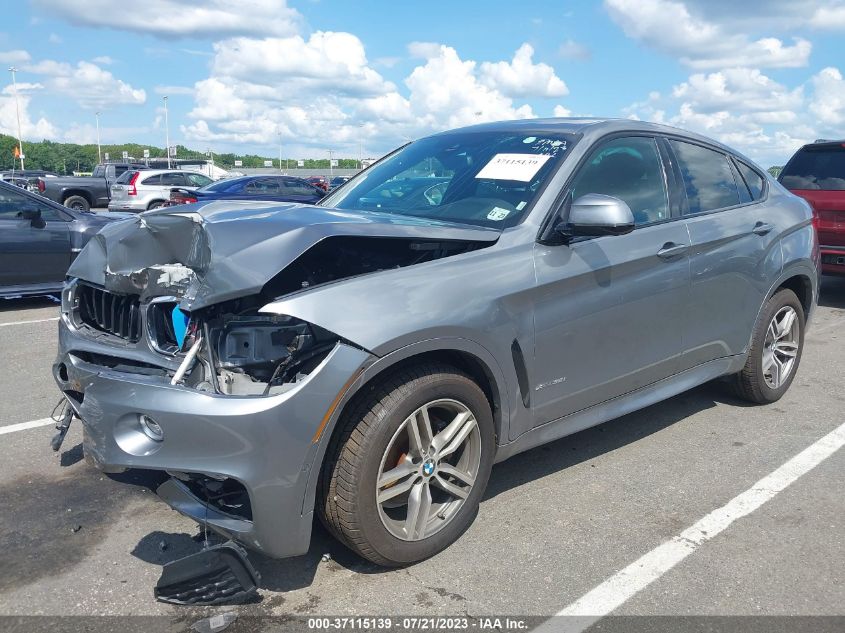 2019 BMW X6 XDRIVE35I - 5UXKU2C54K0263128
