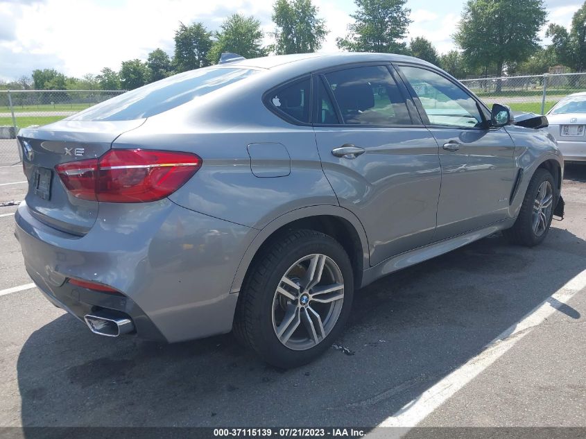 2019 BMW X6 XDRIVE35I - 5UXKU2C54K0263128
