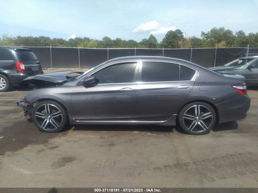 2017 HONDA ACCORD SEDAN SPORT - 1HGCR2F51HA149445