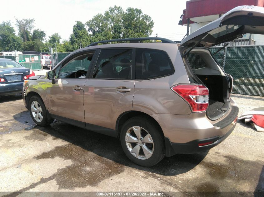 2015 SUBARU FORESTER 2.5I PREMIUM - JF2SJAFC6FH525735