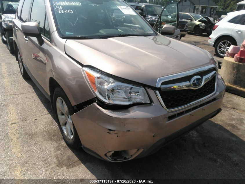 2015 SUBARU FORESTER 2.5I PREMIUM - JF2SJAFC6FH525735