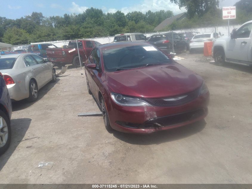 2015 CHRYSLER 200 S - 1C3CCCBB6FN711318