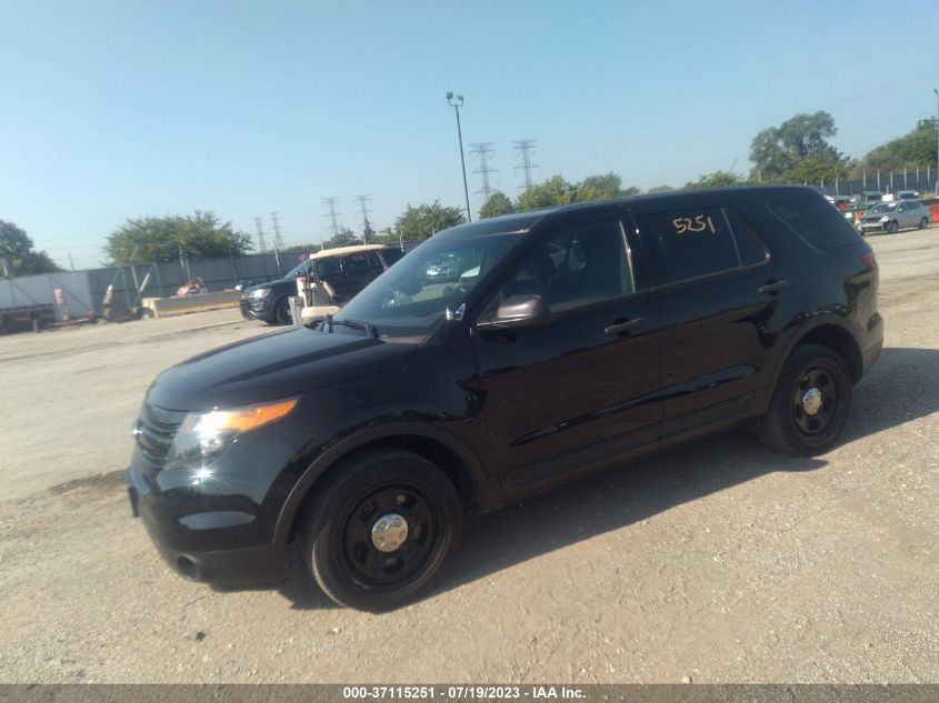 2014 FORD UTILITY POLICE 1FM5K8AR7EGC49577