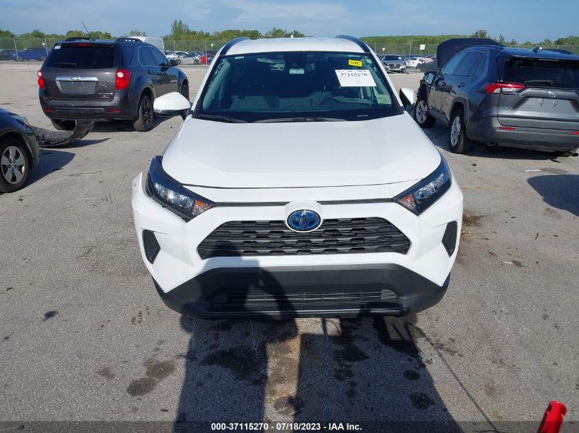 2022 TOYOTA RAV4 LE - 2T3MWRFV7NW144543
