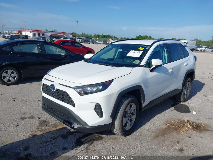 2022 TOYOTA RAV4 LE - 2T3MWRFV7NW144543