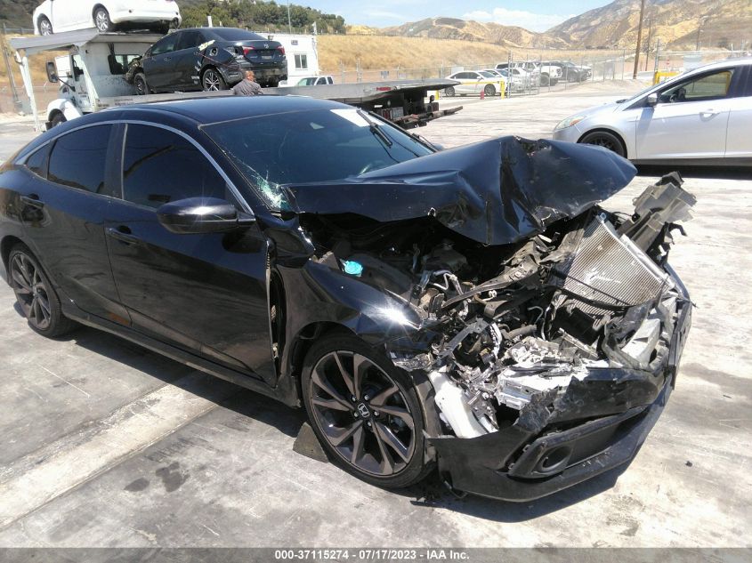 2019 HONDA CIVIC SEDAN SPORT - 2HGFC2F80KH555248