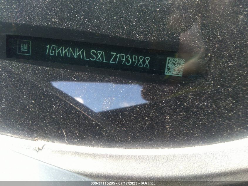 2020 GMC ACADIA SLE - 1GKKNKLS8LZ193988