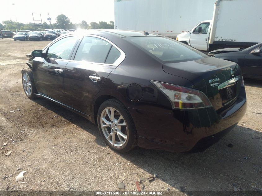 2014 NISSAN MAXIMA S/SV - 1N4AA5AP5EC465086
