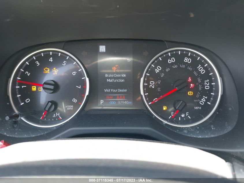 2022 TOYOTA RAV4 LE - 2T3H1RFV7NW216292