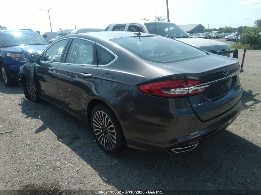 2017 FORD FUSION SE - 3FA6P0T96HR361296