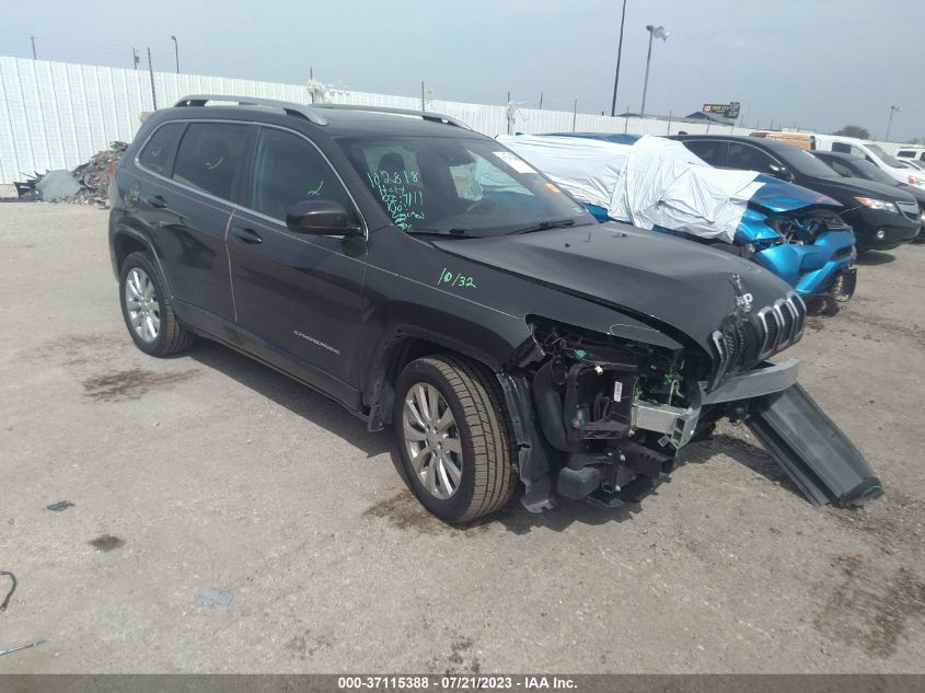 2018 JEEP CHEROKEE OVERLAND - 1C4PJLJX1JD533588