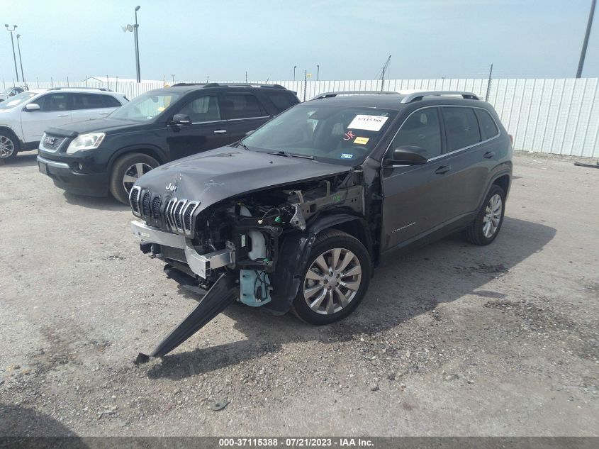 2018 JEEP CHEROKEE OVERLAND - 1C4PJLJX1JD533588