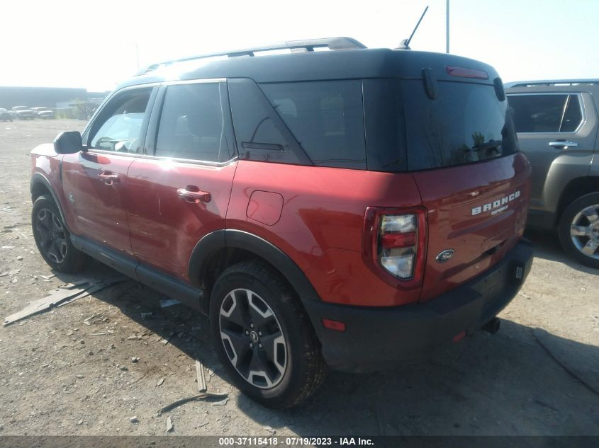 2022 FORD BRONCO SPORT OUTER BANKS - 3FMCR9C6XNRE00058